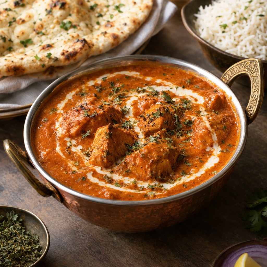 Butter chicken from India
