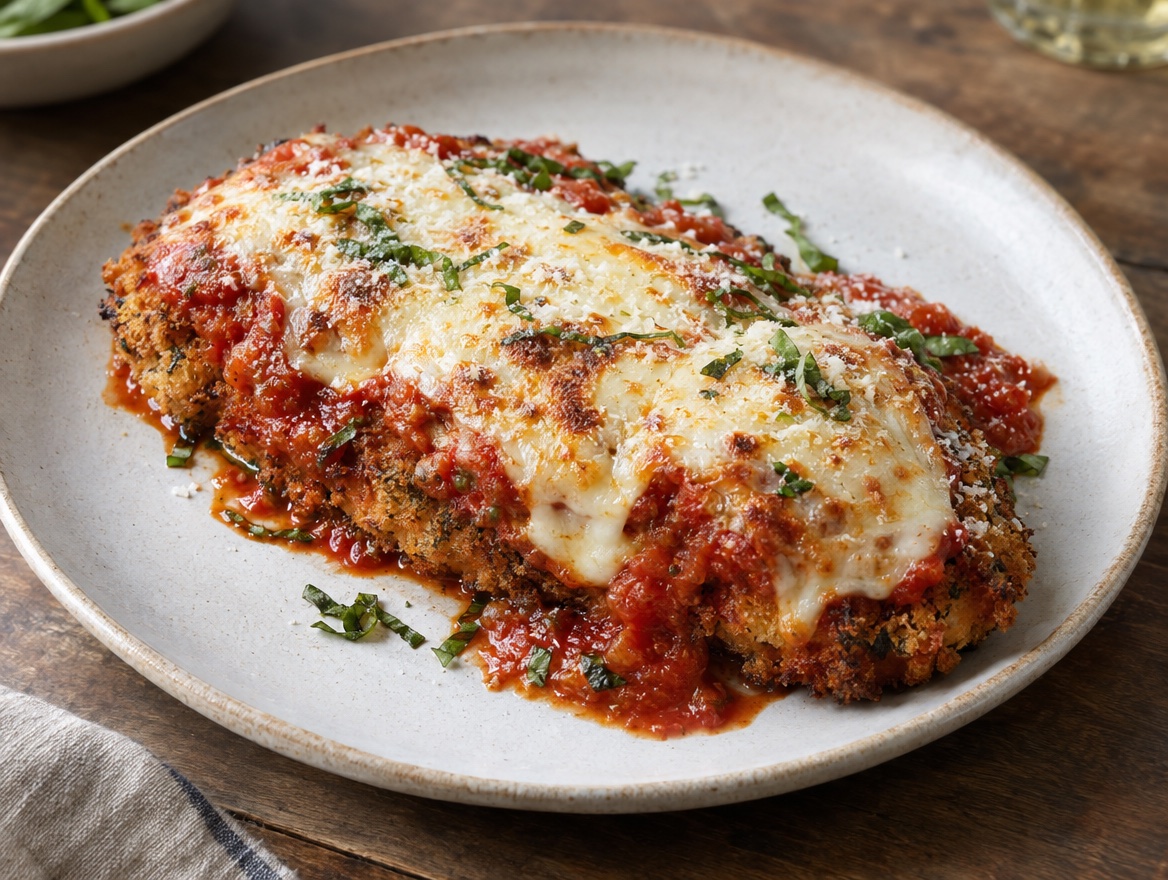 Source photograph of Chicken parmigiana. Not official I Want Some Food pixel artwork.