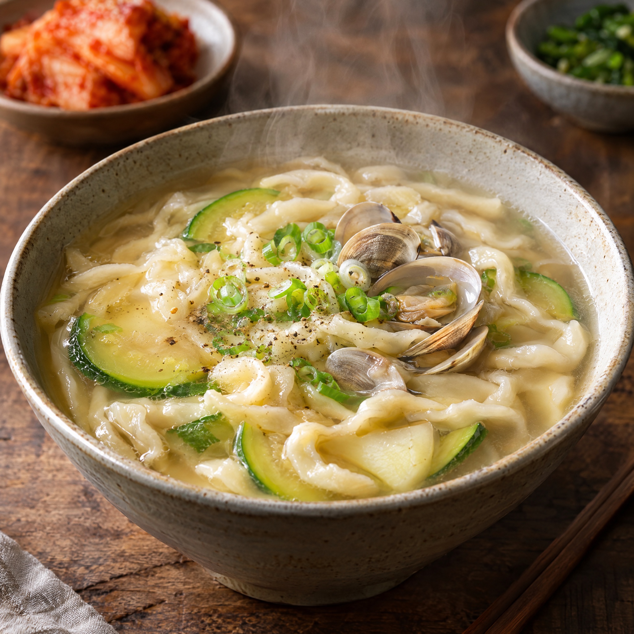 Source photograph of Kalguksu. Not official I Want Some Food pixel artwork.