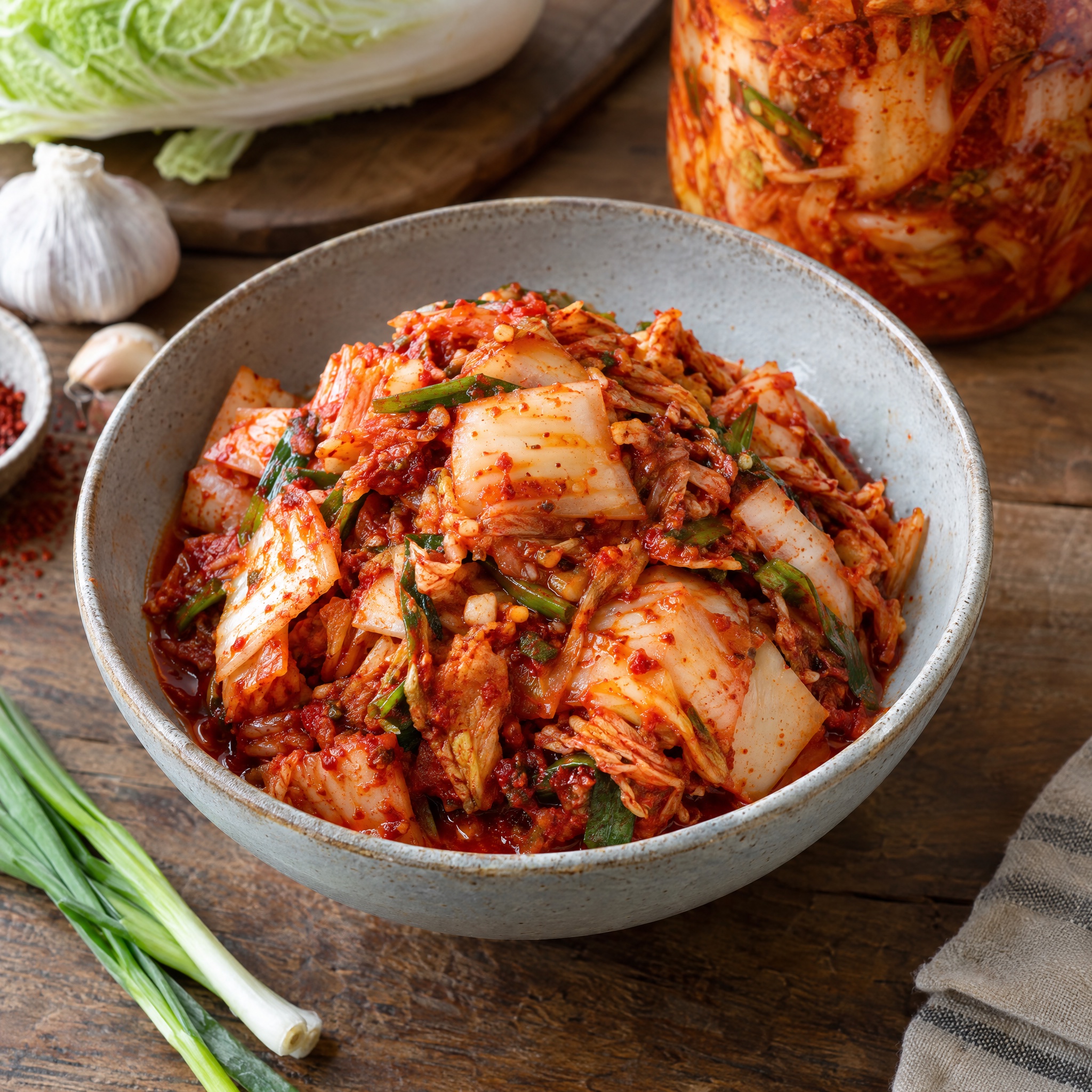 Source photograph of Kimchi