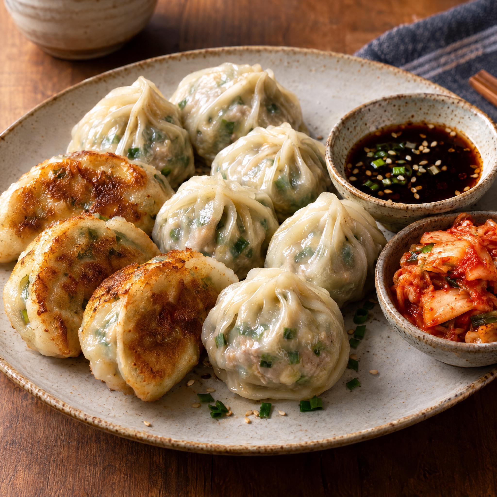 Source photograph of Mandu. Not official I Want Some Food pixel artwork.