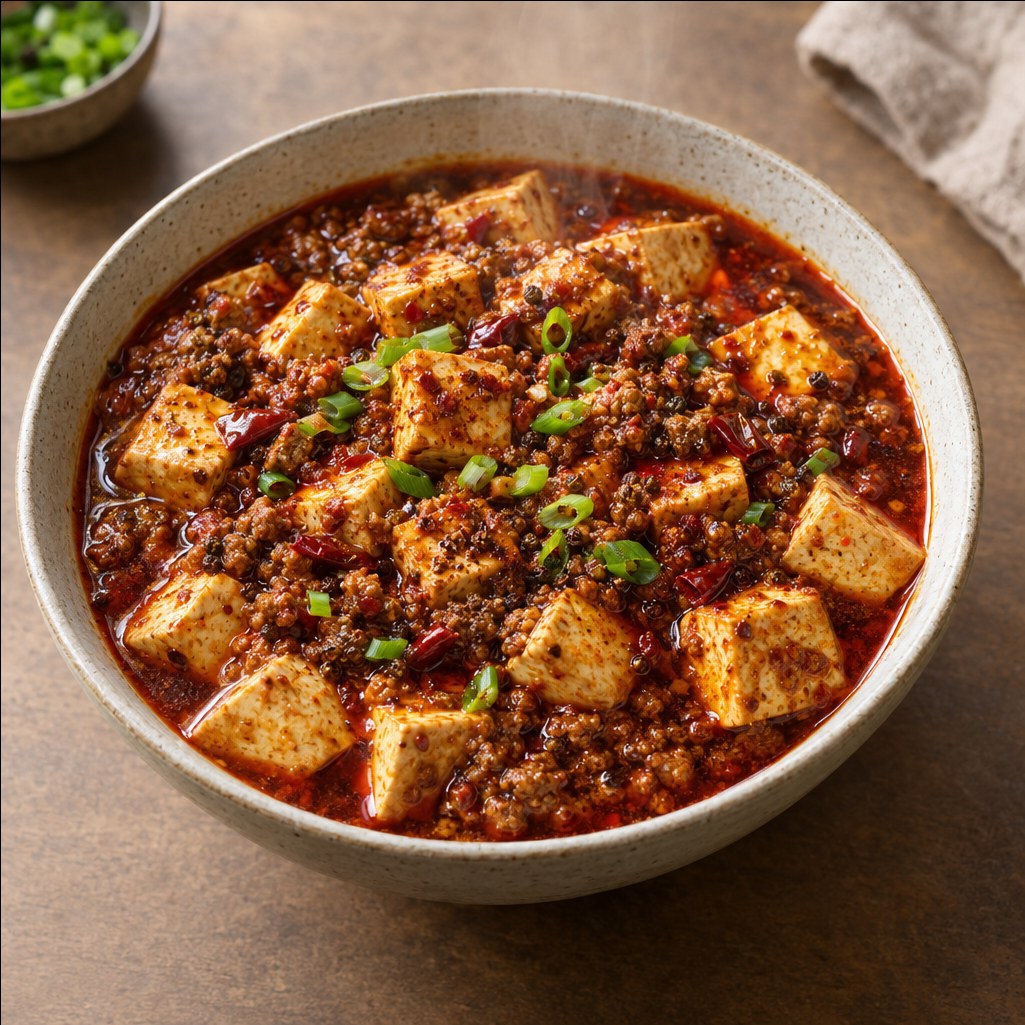 Mapo tofu from China