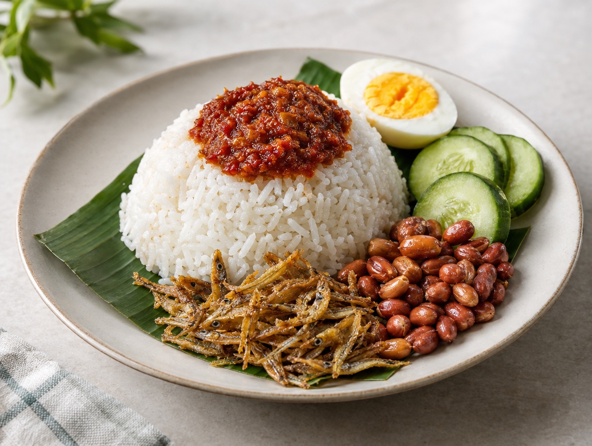 Nasi lemak from Malaysia