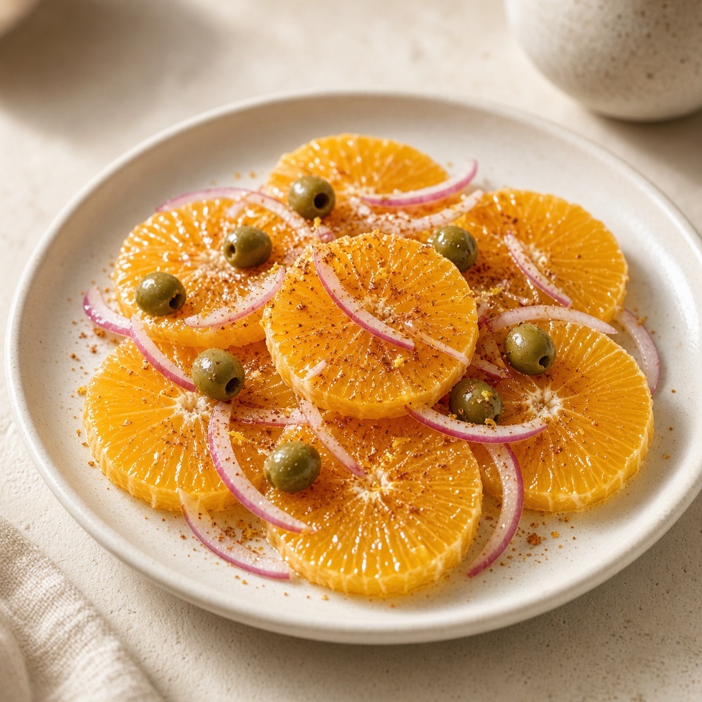 Source photograph of Orange salad. Not official I Want Some Food pixel artwork.