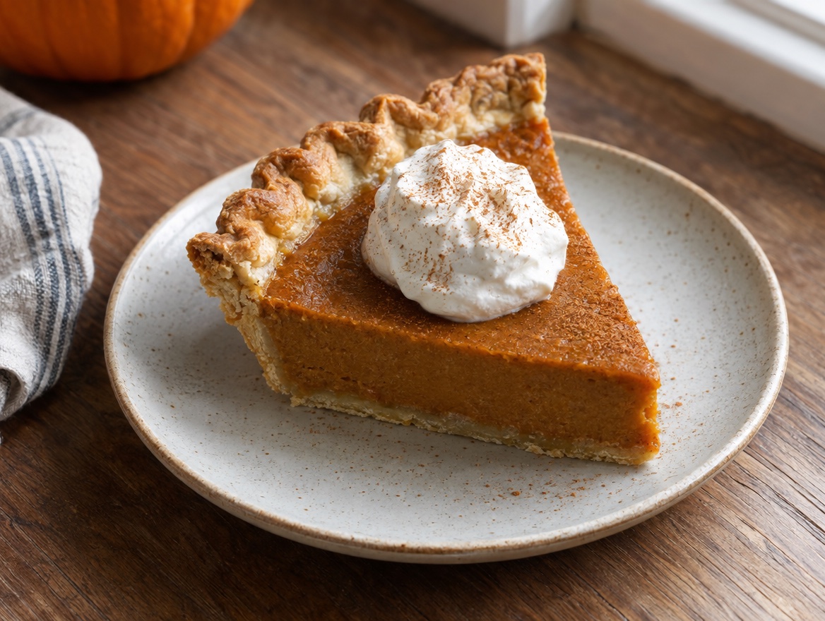 Source photograph of Pumpkin pie. Not official I Want Some Food pixel artwork.